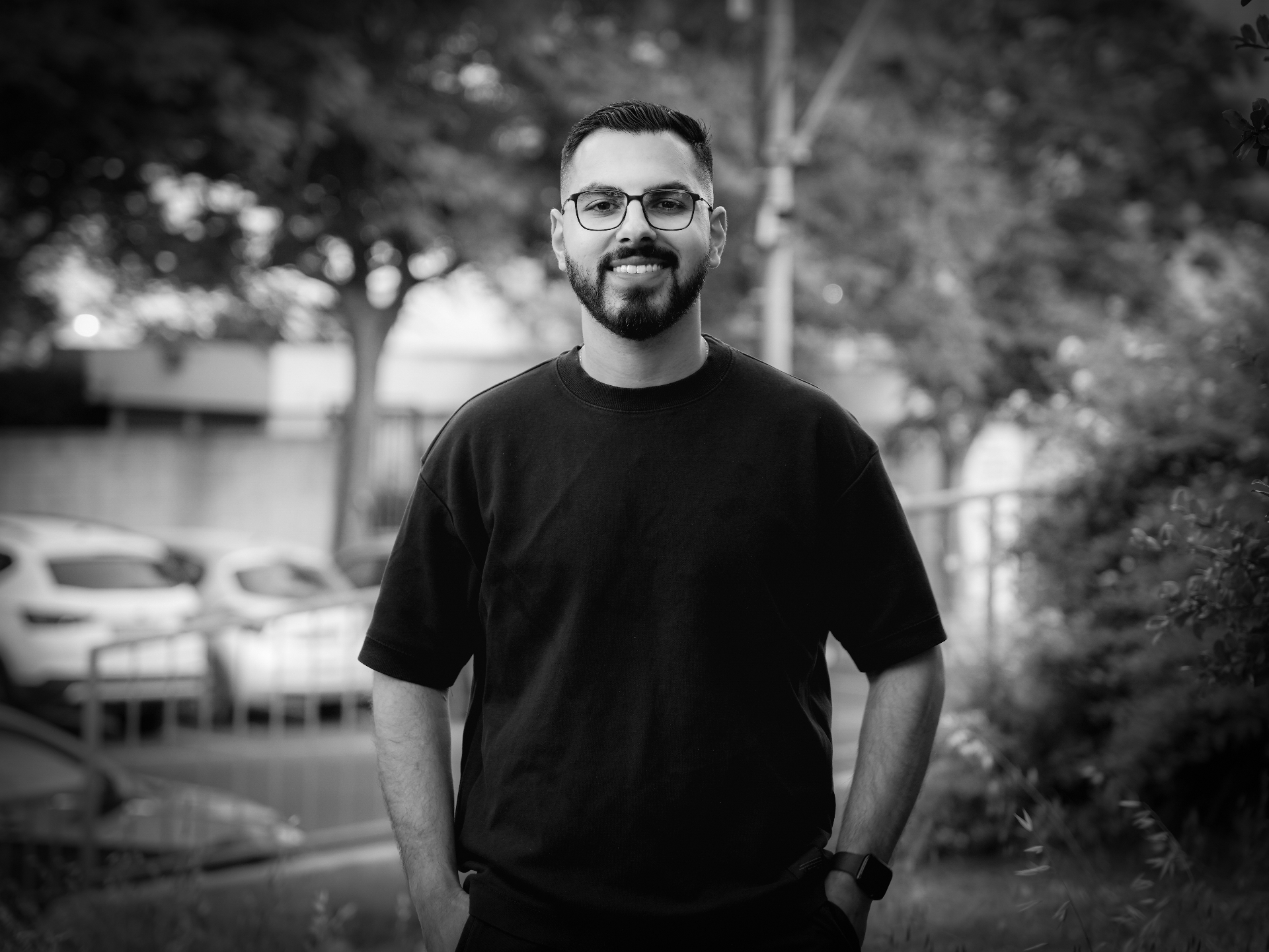 Portrait of Rami Habash, photographer and filmmaker